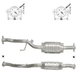 CATALYSEUR TOYOTA AVENSIS 2.0i 16V