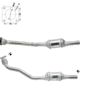 CATALYSEUR VW VENTO 1.8i