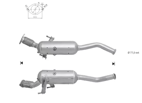 Filtre a particules Nissan NV400