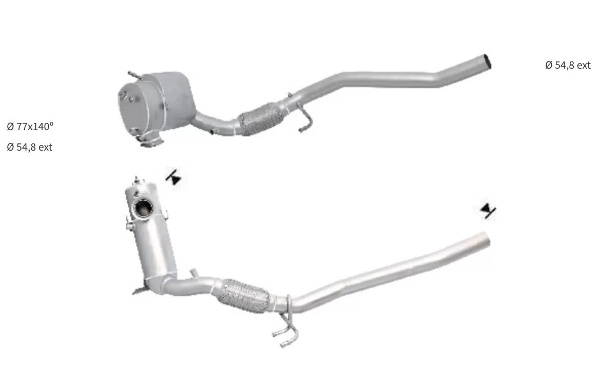DPF AUDI/SEAT/SKODA/VOLKSWAGEN