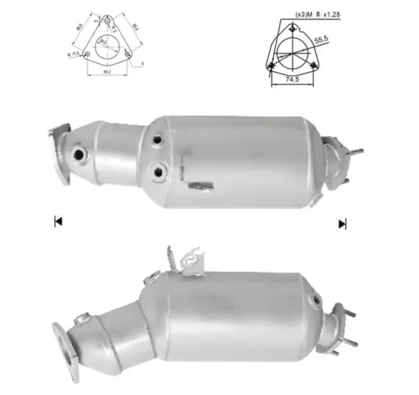 DPF SEAT EXEO 2.0TDI