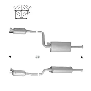 Filtre a particules RENAULT ESPACE 2.0TD