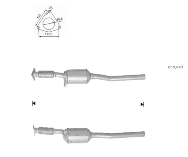 Filtre a particules RENAULT LAGUNA 2.0TD