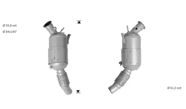 DPF BMW X1 20Sd 2.0TD