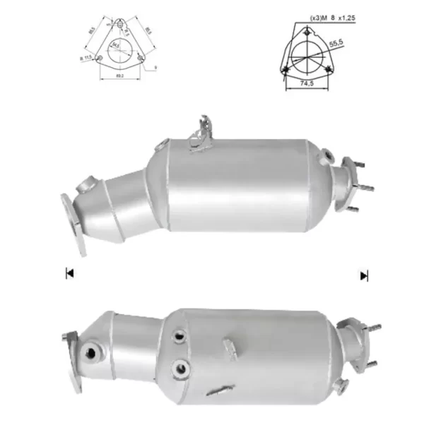 Filtre a particules AUDI A6 2.0TDI