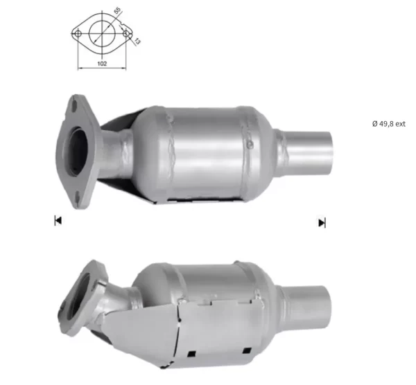 CATALYSEUR HYUNDAI i20 1.0i T-GDI