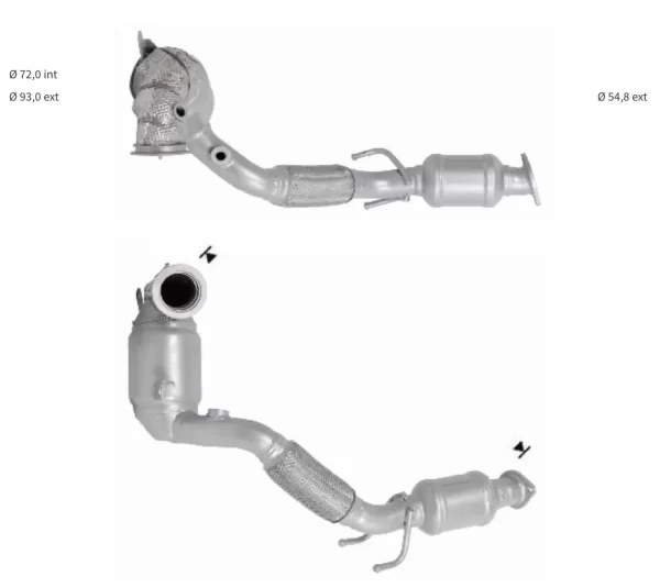 CATALYSEUR SEAT LEON 1.4i TGI 16V