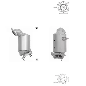 CATALYSEUR SAAB 9-3 2.0i 16V