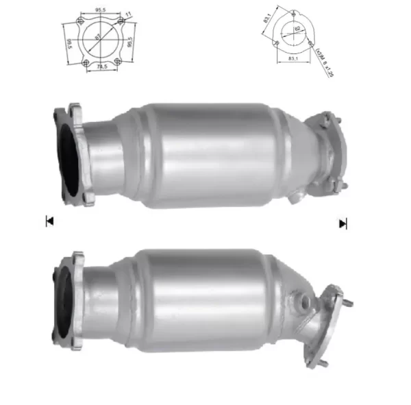 CATALYSEUR AUDI A4 2.0i TFSI 16V