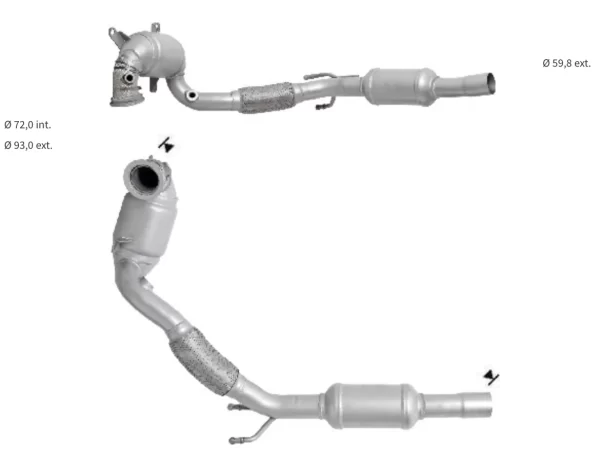 CATALYSEUR VW ARTEÓN 1.5i