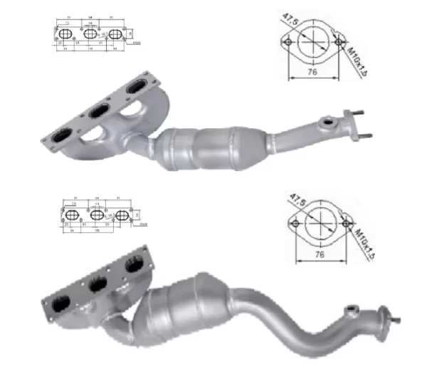 CATALYSEUR BMW M54, E39 D+I