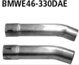 Kit d’adaptateurs de silencieux arrière pour BMW BMWE46-330DAE