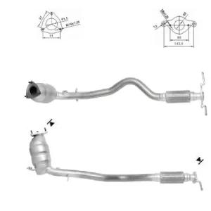 CATALYSEUR ALFA ROMEO 147 1.6i 16V