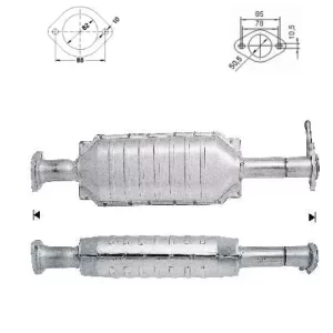 CATALYSEUR ALFA ROMEO 156 1.6i 16V