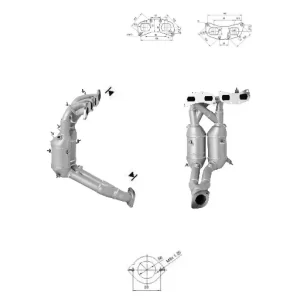 CATALYSEUR ALFA ROMEO GT 2.0i