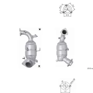 CATALYSEUR TOYOTA RAV 4 2.2TD
