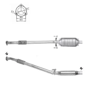 CATALYSEUR VOLKSWAGEN LT 28/35