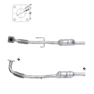 CATALYSEUR VW LUPO 1.4i 16V