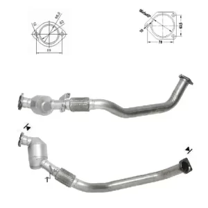 CATALYSEUR BMW E46