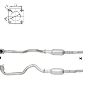 CATALYSEUR SEAT TOLEDO 1.4i 16V