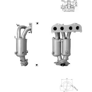 CATALYSEUR TOYOTA RAV 4