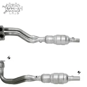 CATALYSEUR VOLVO S40 1.6i