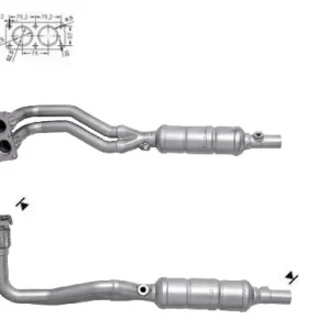 CATALYSEUR VOLVO S40 1.8i 16V