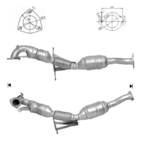 CATALYSEUR VOLVO S60 2.4TD