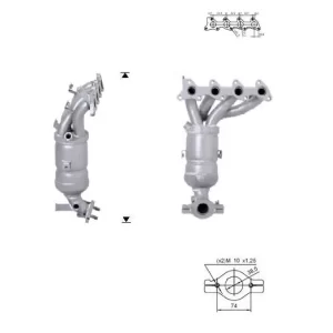 CATALYSEUR KIA PICANTO 1.1i 12V