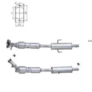 CATALYSEUR MAZDA 6 2.0i 16V