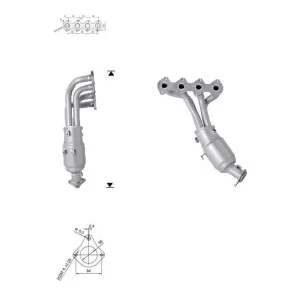 CATALYSEUR MERCEDES BENZ COMPRESSEUR