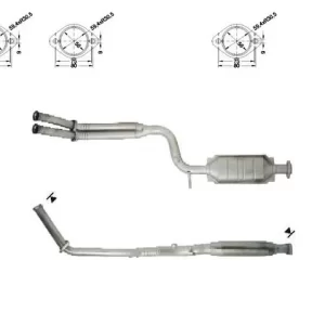 CATALYSEUR MERCEDES T124,W124,C124
