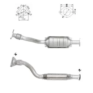 CATALYSEUR RENAULT MEGANE RX4