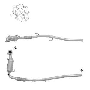 CATALYSEUR SEAT IBIZA 1.2i TSI 8V