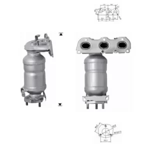 CATALYSEUR SEAT CORDOBA 1.2i 12V