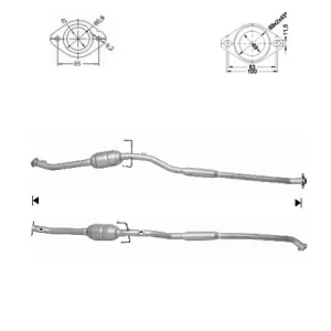 CATALYSEUR TOYOTA RAV 4 1.8i