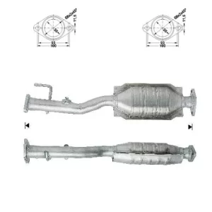 CATALYSEUR TOYOTA RAV 4 2.0i 16V
