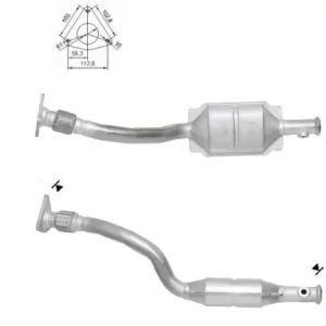 CATALYSEUR RENAULT LAGUNA 1.6i 16V