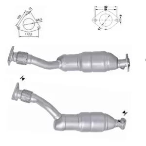CATALYSEUR RENAULT KANGOO 1.6i 16V 4×4