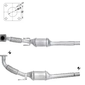 CATALYSEUR SKODA OCTAVIA 1.9SDi
