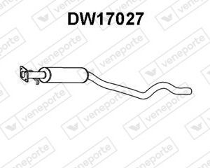 Silencieux central|VENEPORTE 96143650-