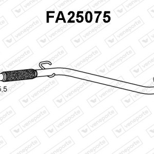 Tuyau d’échappement 71765077-7722041-7762041-