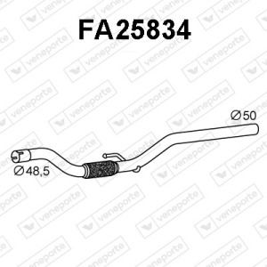 Tuyau d’échappement 51709484-