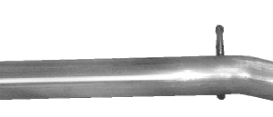 Tuyau qui remplace le silencieux avant pour ALFA ROMEO AR147-1P