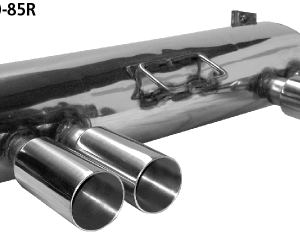 Silencieux arrière double sortie 2 x Ø 85 mm LH + RH (en look RACE) BMW M3 E90 Berline