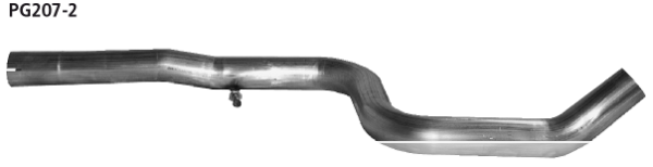 Pipe de raccordement arrière Citroën et Peugeot PG207-2