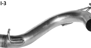 Tuyau de raccordement arrière pour Ford et Mazda FDFI-3
