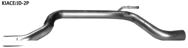 Tuyau de remplacement pour le silencieux central Kia KIACE/JD-2P