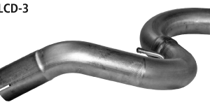 Tuyau de raccordement arrière pour silencieux pour Opel OLAD-3