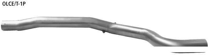 Tuyau de remplacement pour le silencieux avant Opel OLCE/T-1P